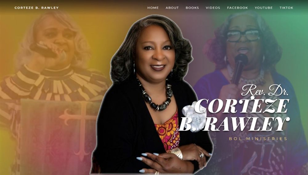 Breath of Life Ministries landing page
